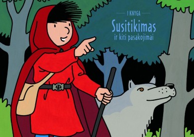 Nauja knyga vaikams. „Vilkiaus nuotykiai. Susitikimas ir kiti pasakojimai“.