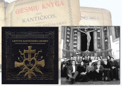 Kanticzkų (senovinių religinių giesmių) giedojimo grupė