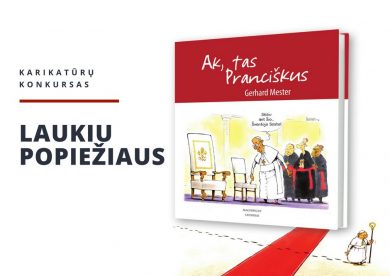 Karikatūrų konkursas „Laukiu popiežiaus“