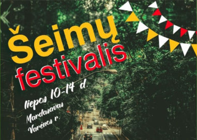 Džiaugsmo dvasia Šeimų festivalyje