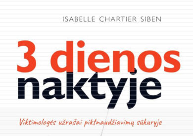 Naujiena! Knygos „3 dienos naktyje“ ištrauka
